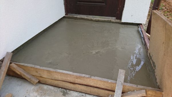 Entryway Concrete Repair in Lafayette