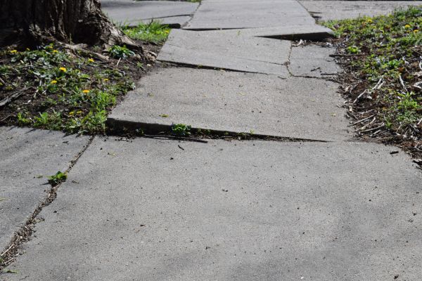 Sidewalk Trip Repair in Lafayette