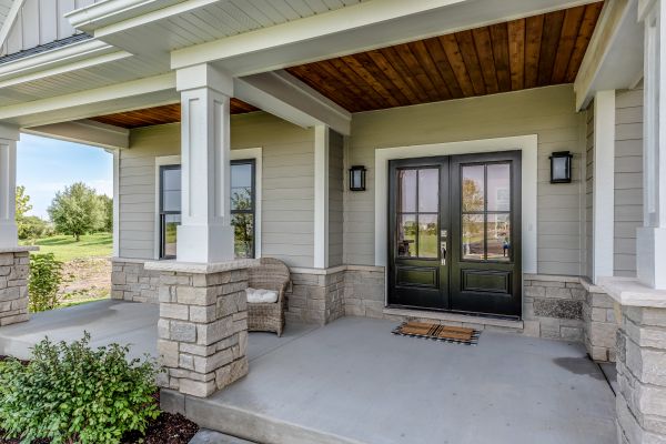 Porch Concrete Patching in Lafayette