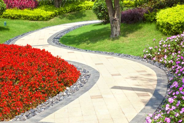 Garden Walkway Repair in Lafayette